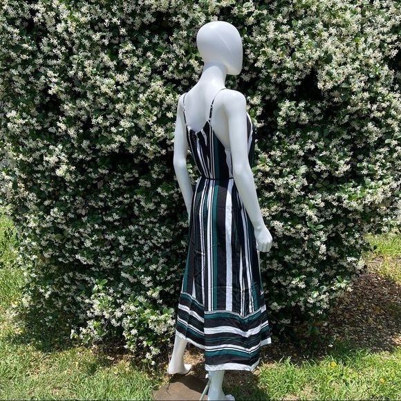 💋NWT Dolce Vita BoHo Jungle Striped Wide Leg Crop Jumpsuit - Picture 7 of 13